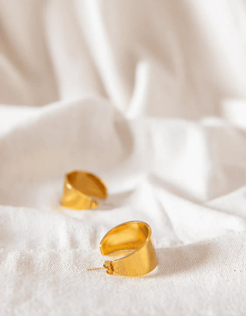 RIBBON FLAT HOOPS